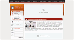Desktop Screenshot of gurunanakengineering.com